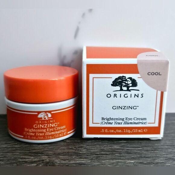 ORIGINS GinZing Brightening Eye Cream with Vitamin C & Niacinamide NEW - Picture 13 of 15